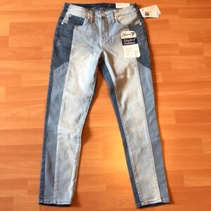 New Seven7 Limited edition high rise tower skinny size 4 denim jeans